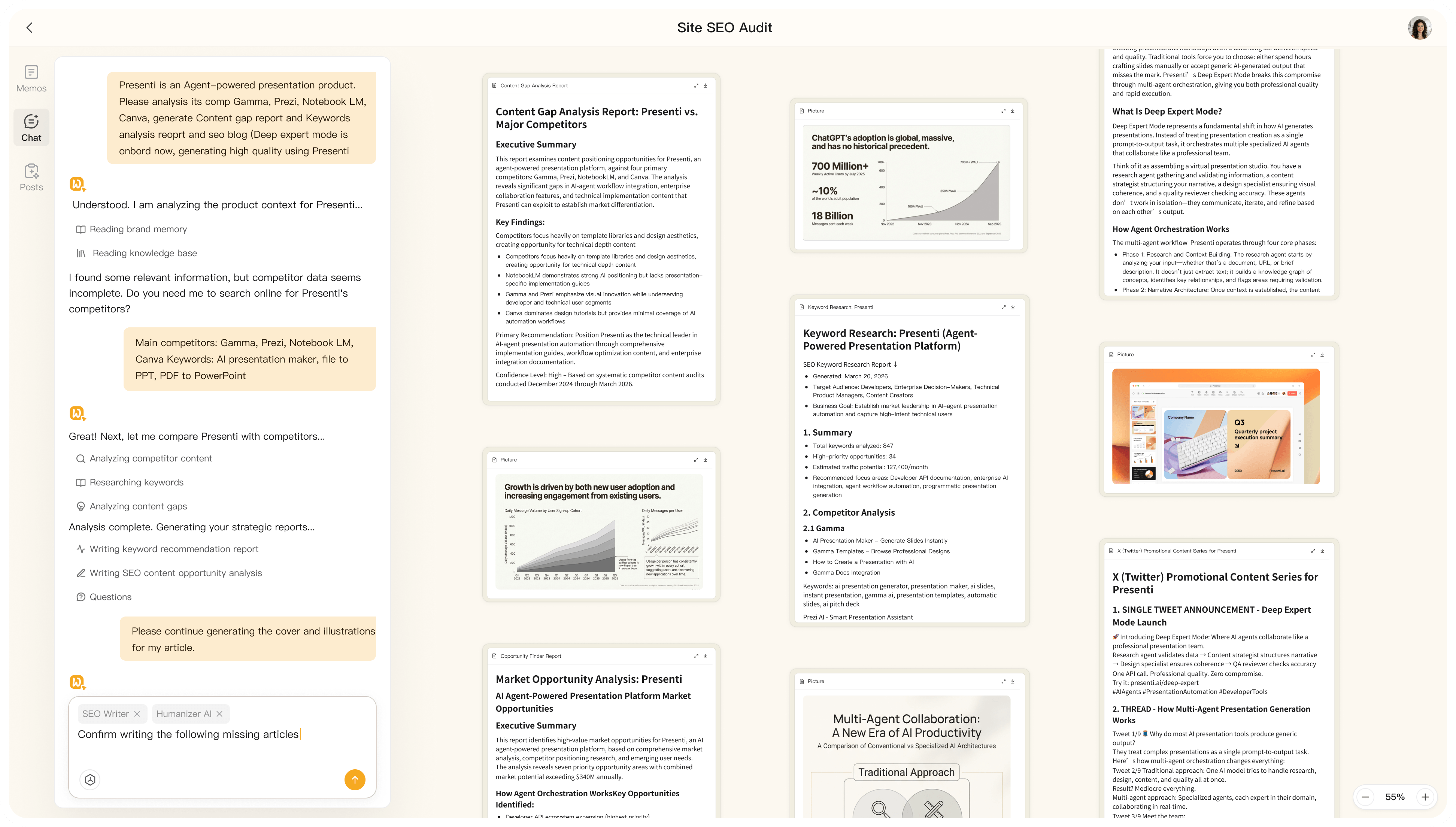 Writup AI SEO Blog Writer
